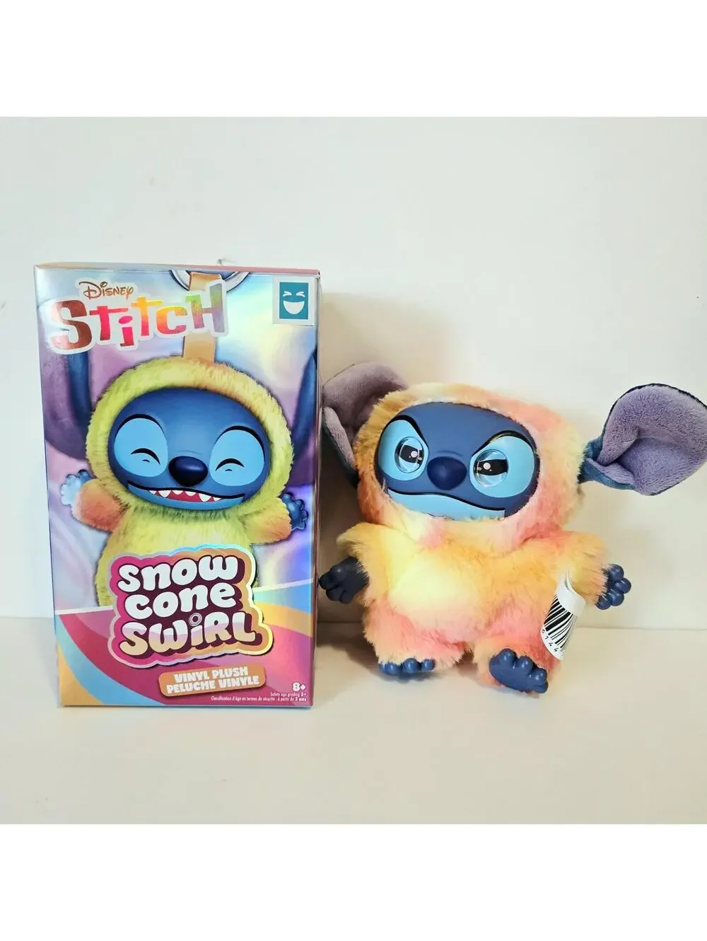 Stitch Snow Cone Swirl Blind-Box Vinyl Plush Angry Stitch NEW